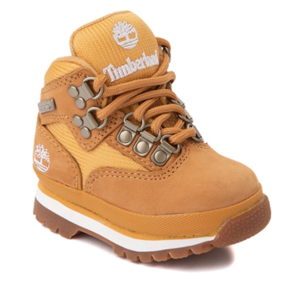 New Timberland Euro Hiker Boot - Toddler / Little Kid - Wheat Size 10.5